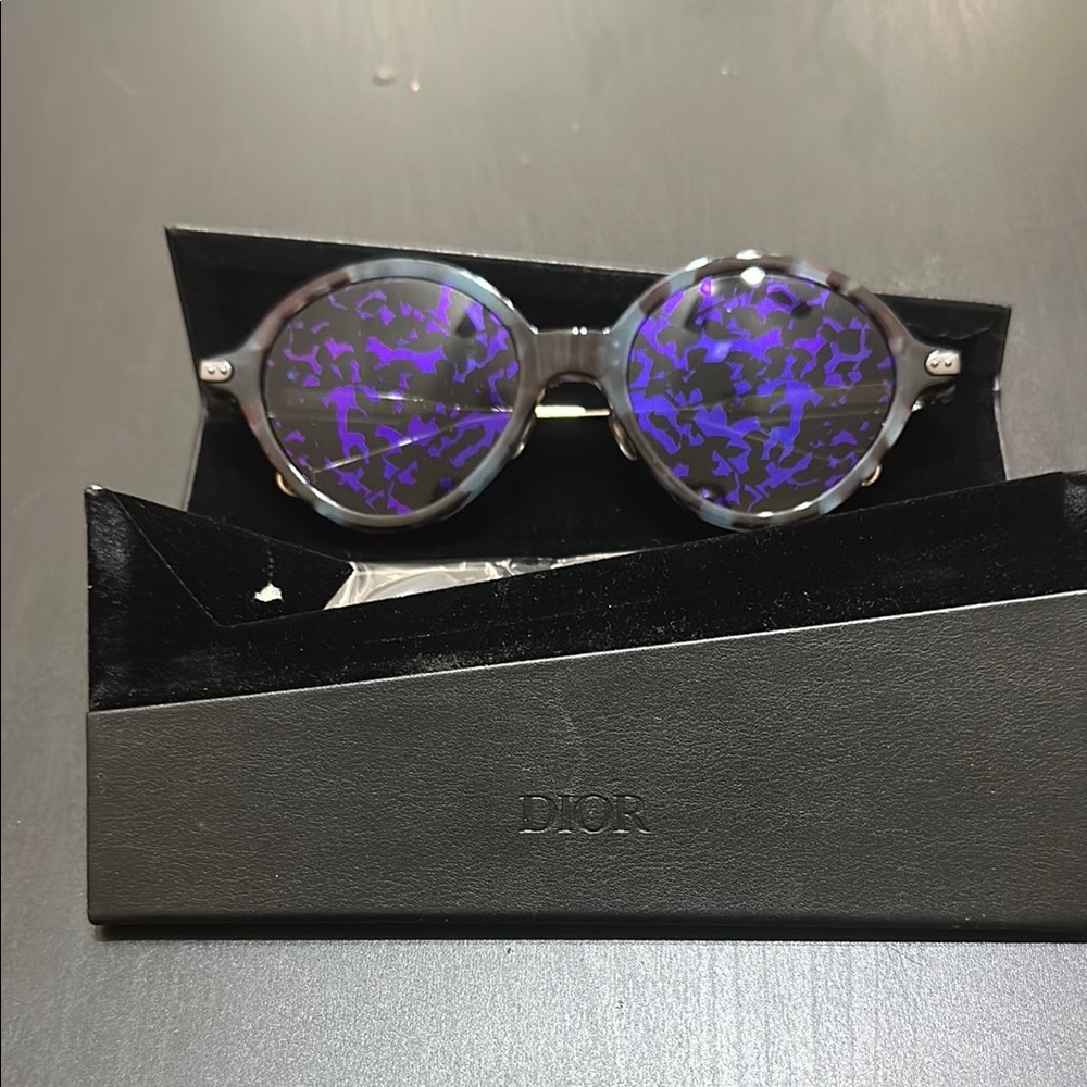 Dior Women's Purple Sunglasses